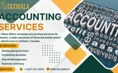 Accounting Services in St. Clements Ontario: Reliable Bookkeeping and Tax Assistance